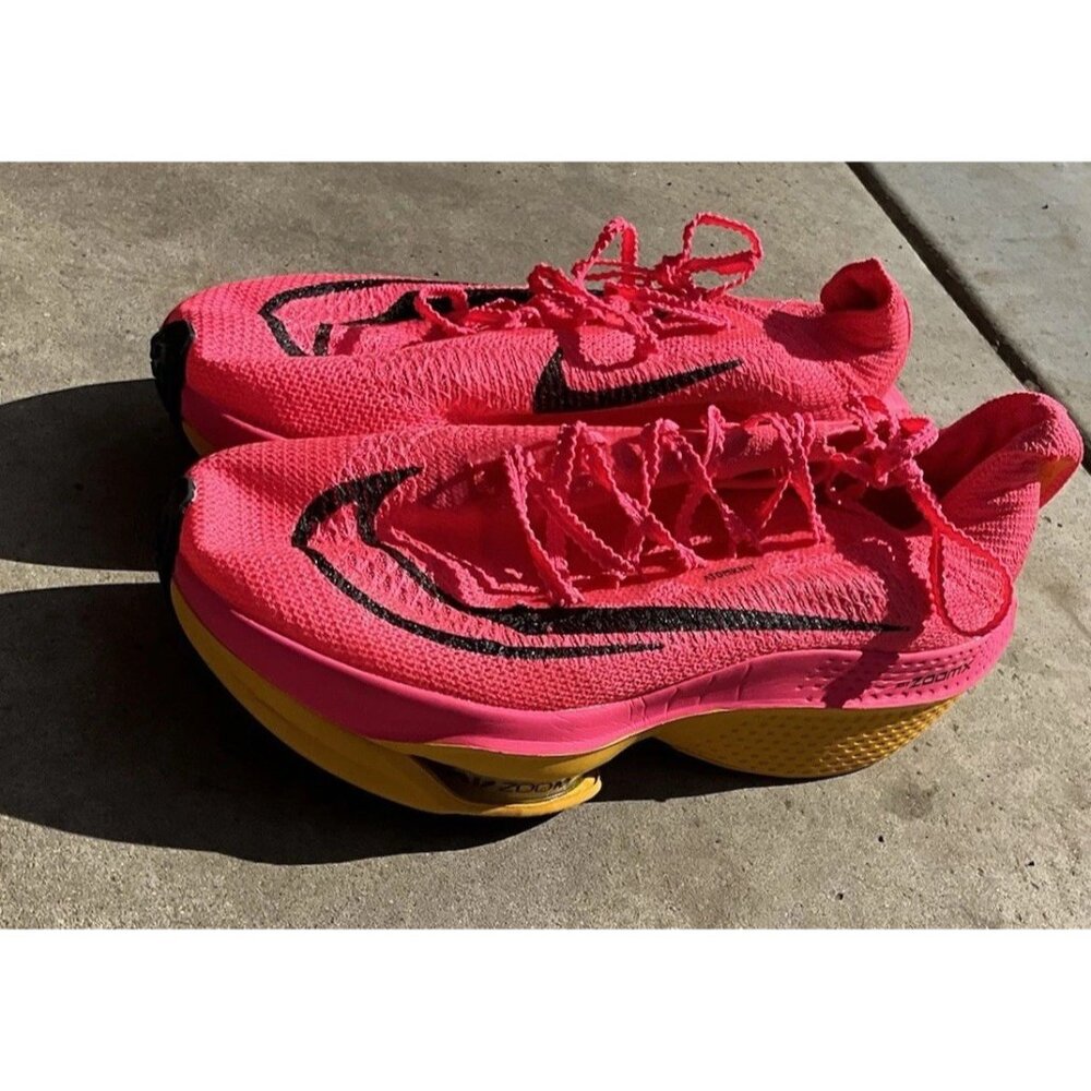 Nike Air Zoom Alphafly Next 2 Hyper Pink/Laser Orange Men’s Sz 7 Active Wear
